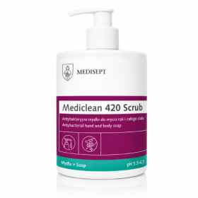 MEDISEPT Mediclean 420 Scrub - Mydło antybakteryjne 500ml