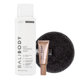 Bronzing serum + Self Tanning Milk + Sponge for Demakijaż