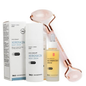 Age Perfection Serum + Xeroskin Night Cream + Roller