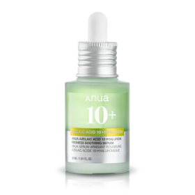 Anua - Azelaic Acid 10 Hyaluron Redness Soothing Serum - Azelainic and hyaluronic acid serum 30ml