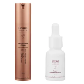 Dermomedica ZESTAW NEUROPEPTIDE CREAM 60 ml + COPPER MULTIPEPTIDE SERUM 15 ml