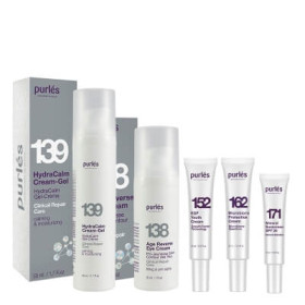 Age Reverse Eye Cream + HydraCalm Cream-Gel + Travel Products