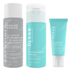 Clear Gel + Liquid Exfoliant + Hydraulic Fluid SPF 30