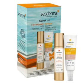 C-VIT Radiance + Repaskin Silk Touch Color SPF 50