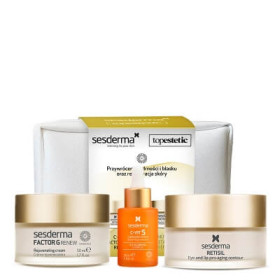 C-VIT 5 Serum + Factor G Cream + Retisil Eye and Lip