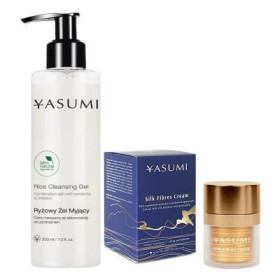 Rice Cleansing Gel + Silk Fibres Cream