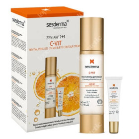 C-VIT Revitalizing Gel Cream + C-VIT Eye Contour Cream