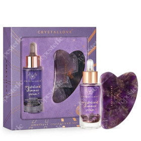 Amethyst Crystalized Set