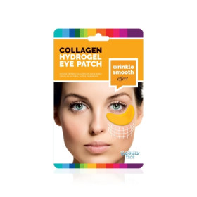 BeautyFace - Set of 5 pairs of anti-wrinkle collagen eye flakes with gold and hyaluronic acid
