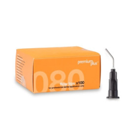 Końcówki aplikacyjne Flow - Tip 080 G20 (0,9mm) Premium Plus 100szt.