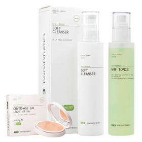 Soft Cleanser + NMF Tonic + Cover-Age 3.0 SPF 50+
