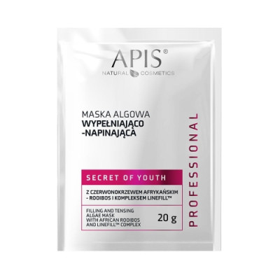 Apis Professional Algae Filling and Tension Mask with Rooibos and Linefill Secret of Youth 20g complex