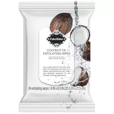 Fake Bake COCONUT EXFOLIATING WIPES wipes 24pcs