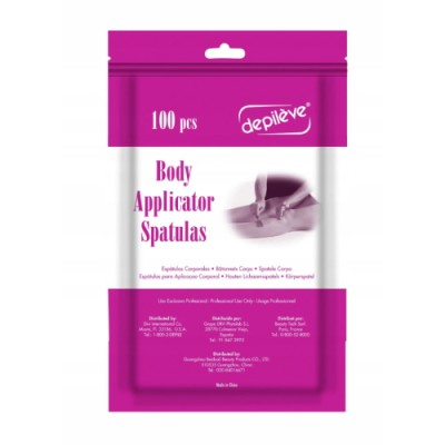 Depileve Body Wooden Spats for Body 15cm (100pcs)