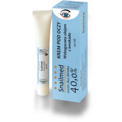 Snailmed Clean snail mucus 40.0% - Eye cream enriched with avocado oil 20ml