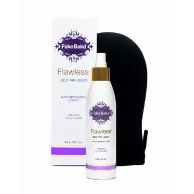 Fake Bake FLAWLESS SELF-TAN LIQUID self-tanning liquid with glove for 177ml application