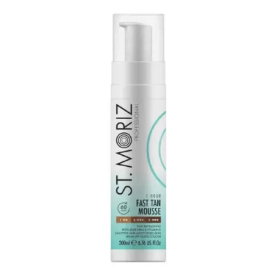 St. Moriz PROFESSIONAL 1 HOUR FAST TAN MOUSSE flash self-tanning in foam 200ml
