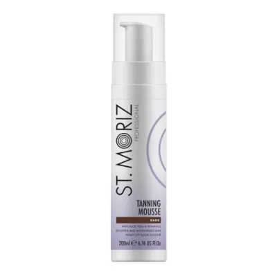 St. Moriz PROFESSIONAL PROFESSIONAL TANNING MOUSSE DARK self-tanning in face and body foam 200ml - dark color