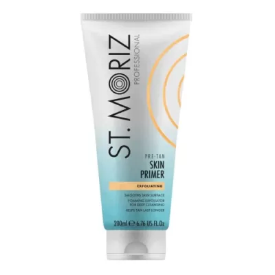 St. Moriz PROFESSIONAL PRE-TAN SKIN PRIMER peeling preparing skin for sunbathing 200ml
