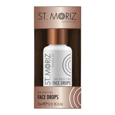 St. Moriz ADVANCED PRO GRADUAL SELF TANNING BOOSTING FACE DROPS self-tanning face serum in drops 15ml