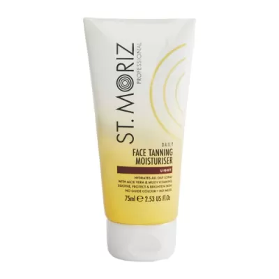 St. Moriz PROFESSIONAL DAILY FACE TANNING MOISTURIZER face cream gradually building tan for 75ml