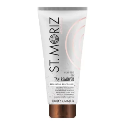 St. Moriz ARVANCED PRO GLYCOLIC PEEL TAN REMOVER peeling with glycolic acid removing leftover tan 200ml