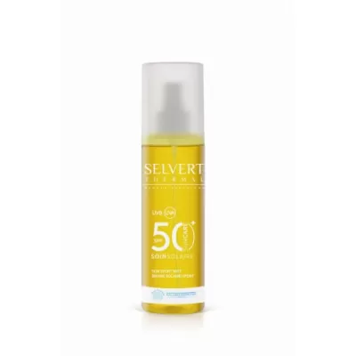 Selvert Thermal SUN CARE SUN SPORT MIST SPF 50+ body mist with spf 50 - 200ml