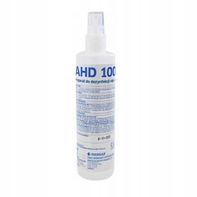 AHD 1000 hand and skin disinfection with 250ml atomizer