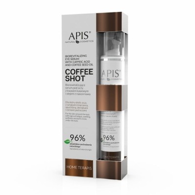 Apis Coffee Shot Biorevitalizing eye serum with coffee acid and coffee seed oil 10ml