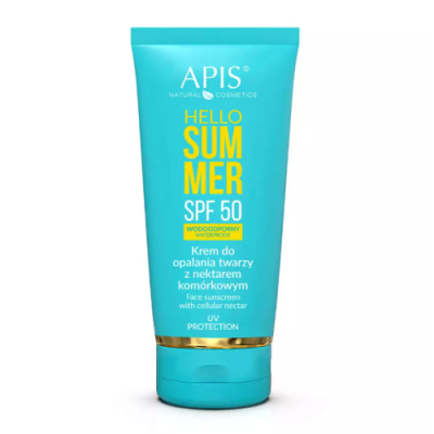 Apis Hello Summer SPF50 Face tanning cream with cell nectar 50ml