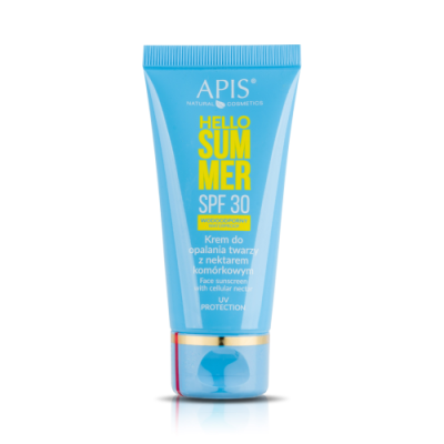 Apis Hello Summer SPF30 Face tanning cream with cell nectar 50ml
