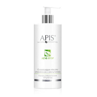 Apis Professional Acne-stop Cleansing Antibacterial Milk with Green Tea 300ml