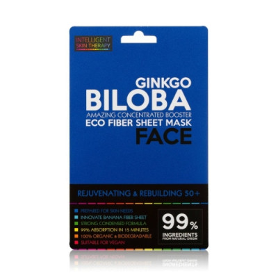 BeautyFace IST Express rejuvenating and strengthening mask Ginkgo Biloba 1pcs.
