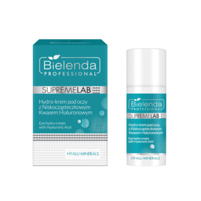 Bielenda Professional Supremelab Hyalu Minerals Hydro-Crem under the eyes with Hyaluronic Acid 15ml