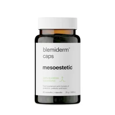 Mesoesthetic BLEMIDERM CAPS dietary supplement for people with acne skin 60 capsules
