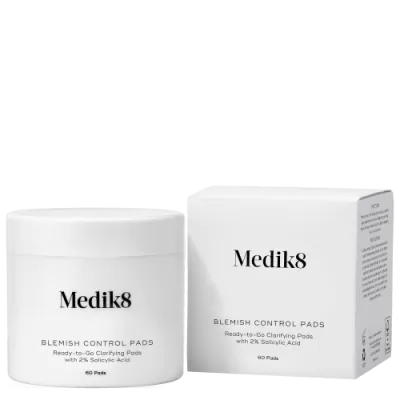 Medik8 BLEMISH CONTROL PADS non-alcoholic flakes exfoliating 60 flakes