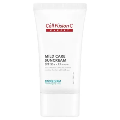 Cell Fusion C Expert MILD CARE SUNCREAM SPF 50+/PA++ soothing cream with very high sun protection 50ml