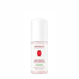 Cell Fusion C FINAL RESCUE SYRUP AMPOULE pink syrup soothing irritation to fatty and acne skin 30ml