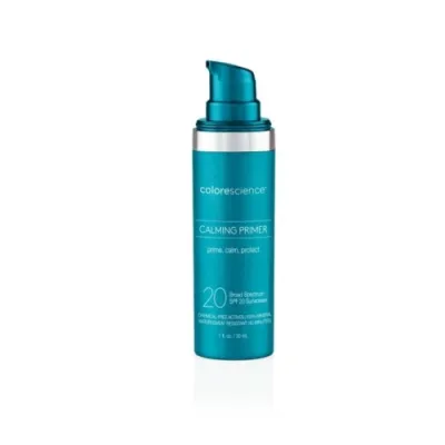 Colorescience CALMING PRIMER SPF 20 waterproof cooling base with sun protection SPF20 30ml