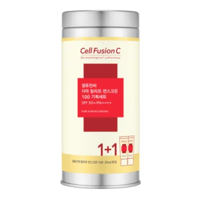 Cell Fusion C DERMA RELIEF SUNSCREEN 100 SPF50+PA +++ moisturizing cream with very high sun protection for each type of skin, for the whole family 70ml