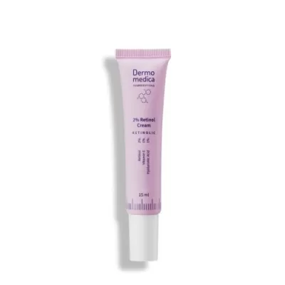 Dermomedica 2% RETINOL CREAM MINI firming cream, combination of high levels of retinol with vitamin E and hyaluronic acid 15ml