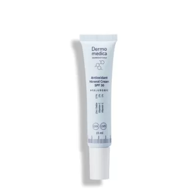 Dermomedica ANTIOXIDANT MINIRAL CREAM SPF 30 MINI mineral photoprotective cream SPF 30 with zinc, vitamin C and vitamin E 15ml