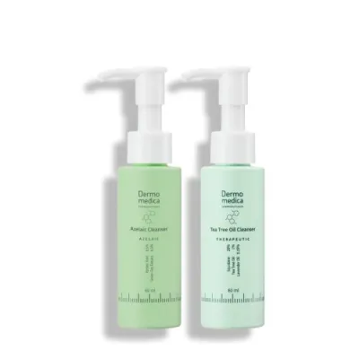 Dermomedica OF THE TWO-PUT PURSUANCE MINI tea tree oil cleaner + azelaic cleaner 120ml