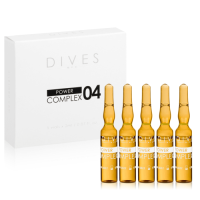 Dives Med - Power Complex 04 - Delaying Ampoules Ageing With Antioxidative Complex (5x2ml)