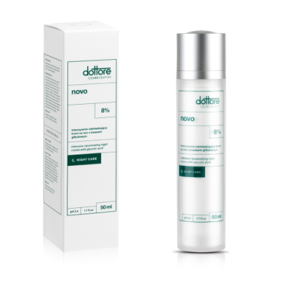 Dottore Novo Highly rejuvenating cream with 8% glycolic acid 50ml