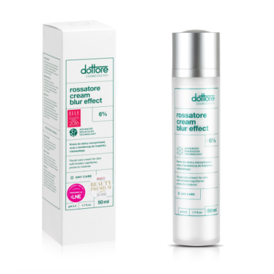Dotore Rossatore Cream Blur Effect Cream for vascular skin with tendency to rosacea 50ml