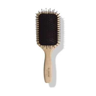 Eleven Australia MAPLE WOOD PADDLE BRUSH flat comb brush