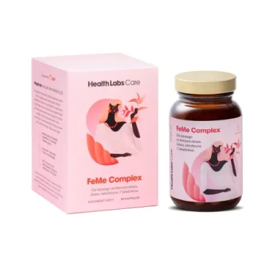 Health Labs Care FeMe Complex iron with lactoferin 60 capsules