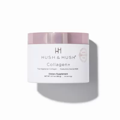 Hush & Hush COLLAGEN+ vegetarian collagen for healthy skin, joints, hair and nails 90g