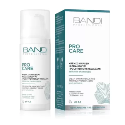 BANDI PRO CARE Almond acid and polyhydroxywasm cream gently exfoliating 50ml